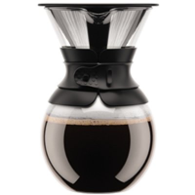 画像1: ボダム  プアオーバー ドリップ式コーヒーメーカー　　　　　　　　1.0L （ブラック） 