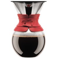 ボダム  プアオーバー ドリップ式コーヒーメーカー　　　　　　　　1.0L （レッド） 